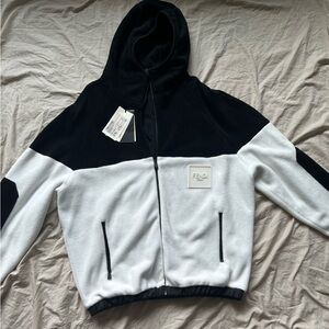 Brand New Fendi Zip Up Fleece Hoodie